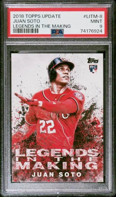 2018 Topps Update Juan Soto Legends In The Making #LITM-8 card image