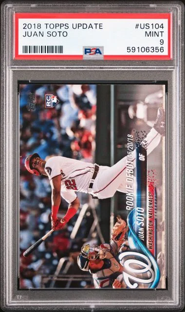 2018 Topps Update Juan Soto #Us104 card image