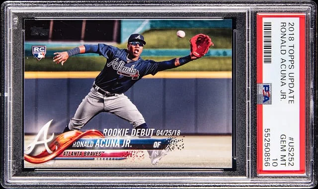 2018 Topps Update Ronald Acuna Jr. #US252 card image