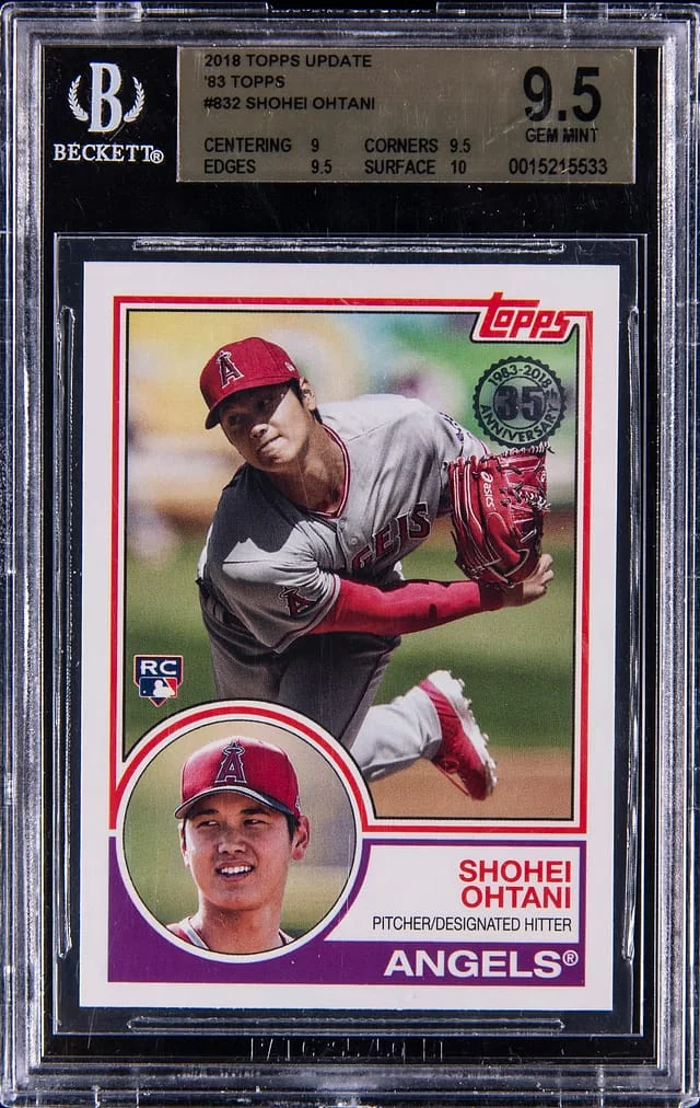 2018 Topps Update Shohei Ohtani 1983 Topps Baseball #83-2 card image