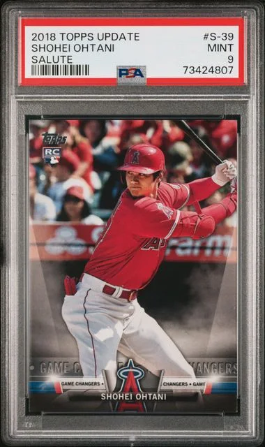 2018 Topps Update Shohei Ohtani Salute #S-39 card image