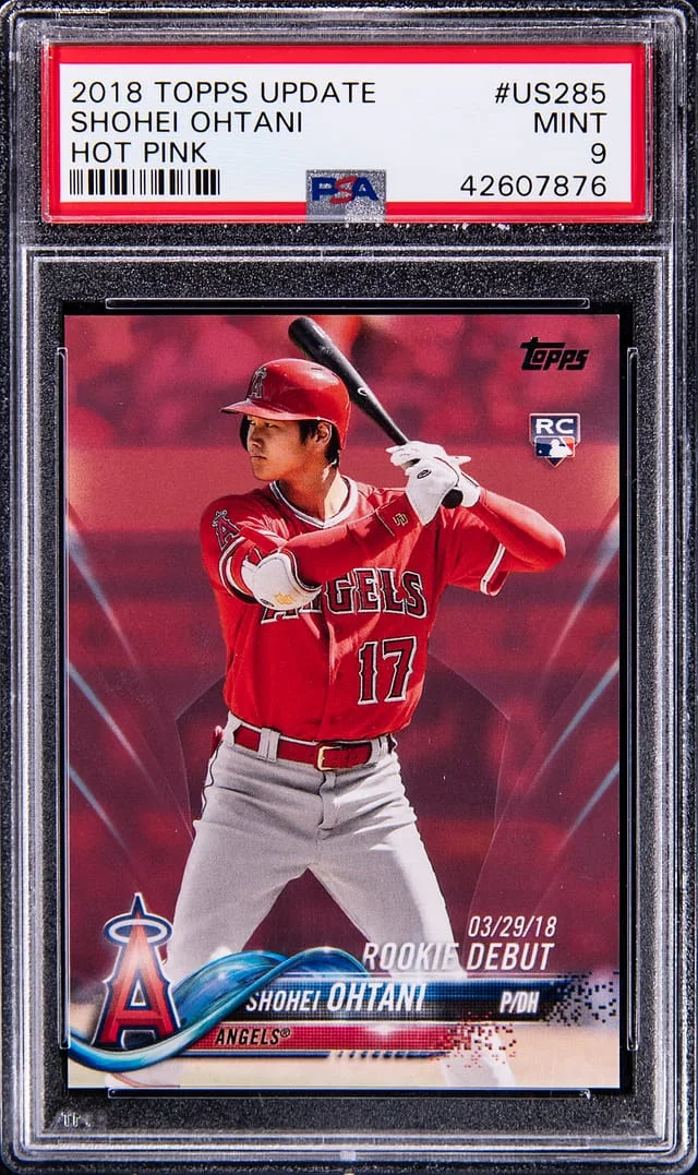 2018 Topps Update Shohei Ohtani #US285 card image