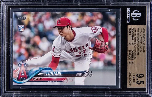 2018 Topps Update Shohei Ohtani, White Photo Variations #USB1 card image