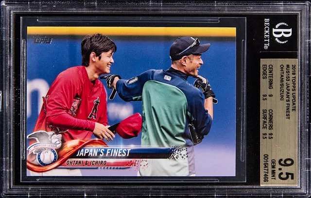 2018 Topps Update Shohei Ohtani/Ichiro #US153 card image