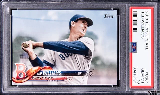2018 Topps Update Ted Williams #US64 card image