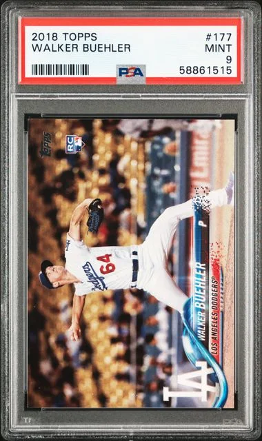 2018 Topps Walker Buehler #177 card image