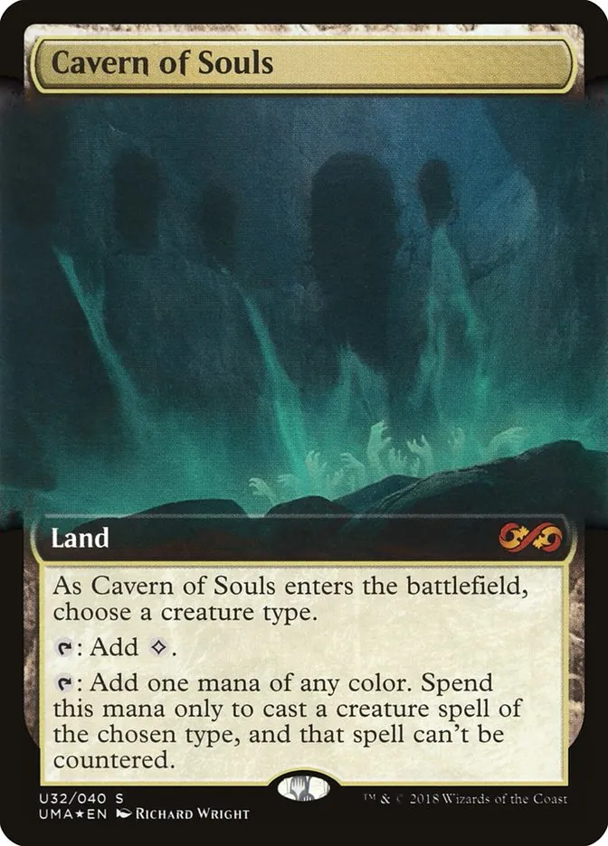 2018 Ultimate Box Topper Cavern of Souls mythic #U32 unlisted card image