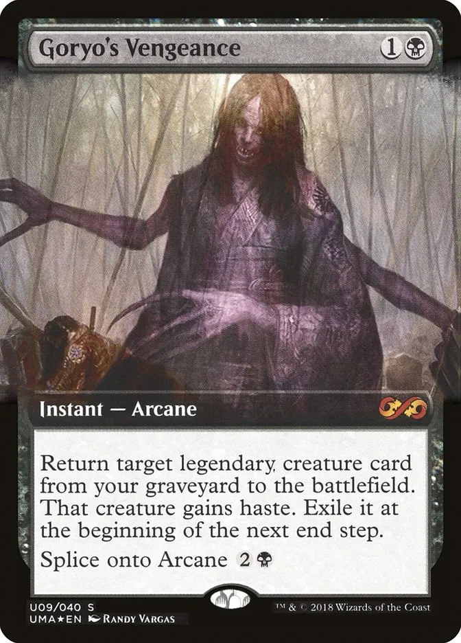 2018 Ultimate Box Topper Goryo's Vengeance mythic #U9 unlisted card image
