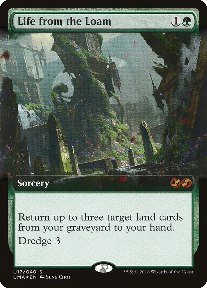 2018 Ultimate Box Topper Life from the Loam mythic #U17 unlisted card image