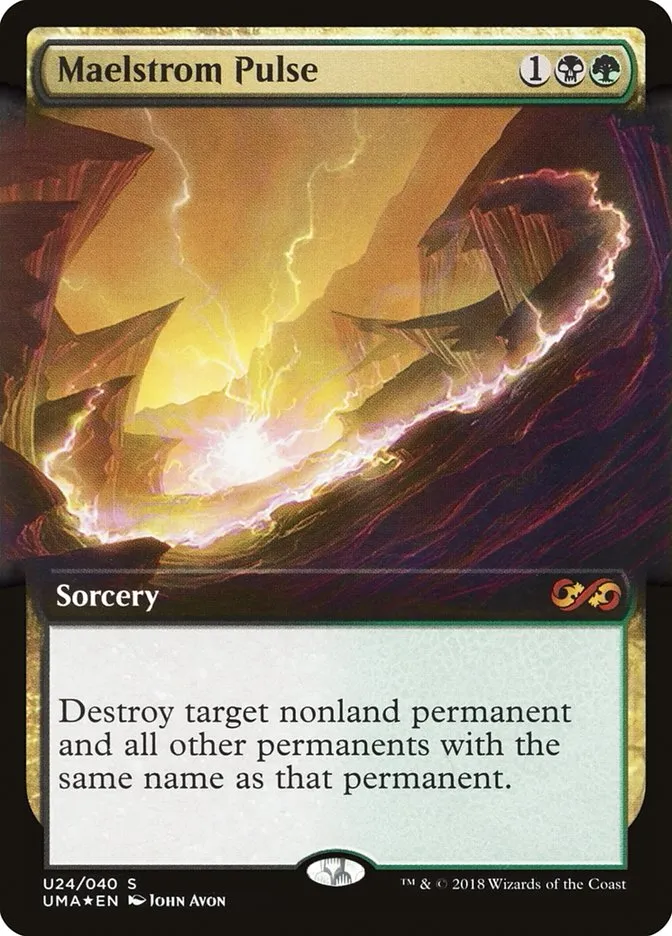 2018 Ultimate Box Topper Maelstrom Pulse mythic #U24 unlisted card image