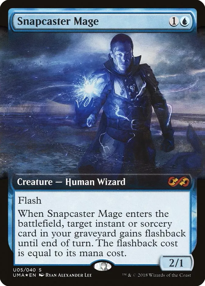 2018 Ultimate Box Topper Snapcaster Mage mythic #U5 unlisted card image