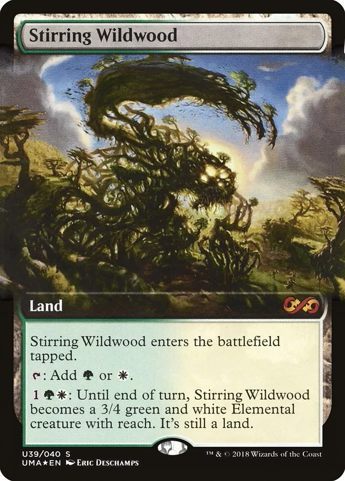 2018 Ultimate Box Topper Stirring Wildwood mythic #U39 unlisted card image