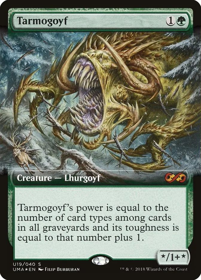 2018 Ultimate Box Topper Tarmogoyf mythic #U19 unlisted card image