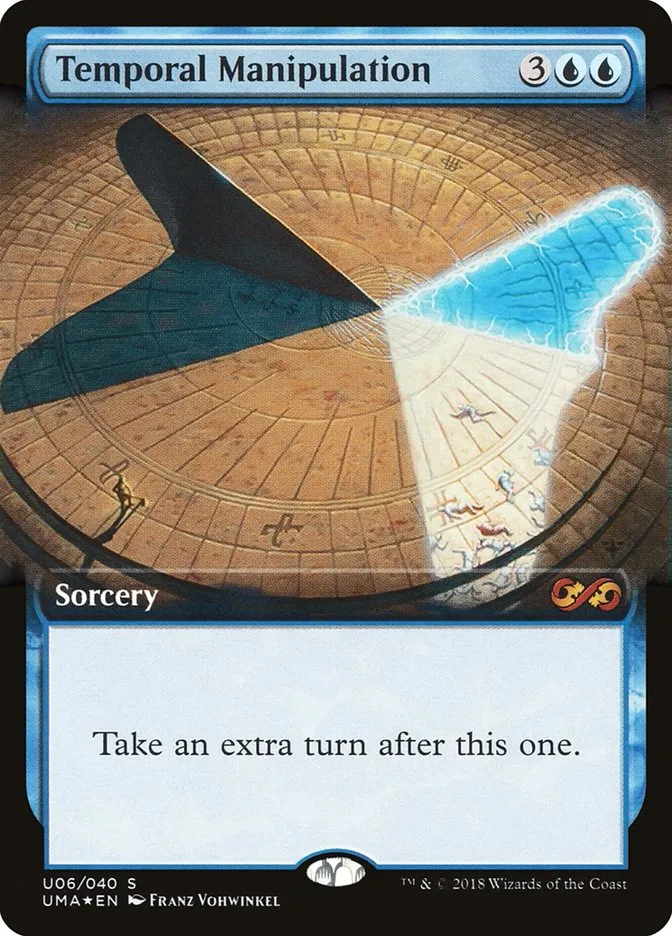 2018 Ultimate Box Topper Temporal Manipulation mythic #U6 unlisted card image