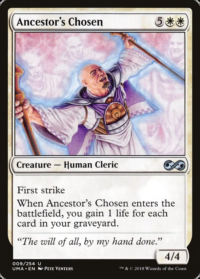 2018 Ultimate Masters Ancestor's Chosen uncommon #9 unlisted card image