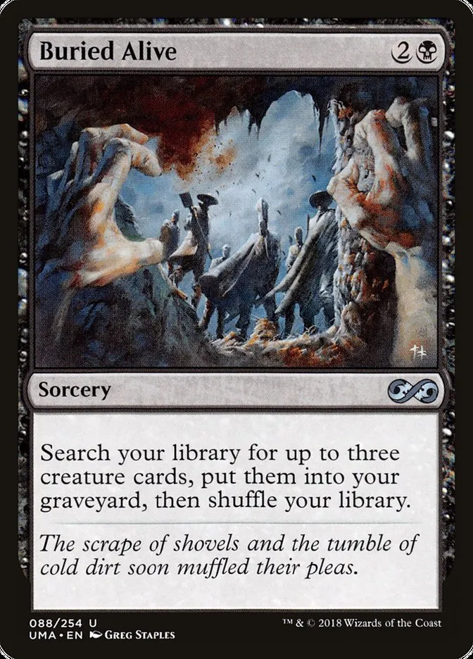 2018 Ultimate Masters Buried Alive uncommon #88 unlisted card image
