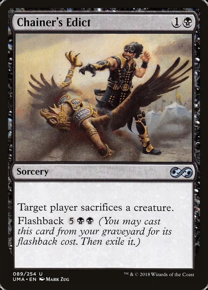2018 Ultimate Masters Chainer's Edict uncommon #89 unlisted card image