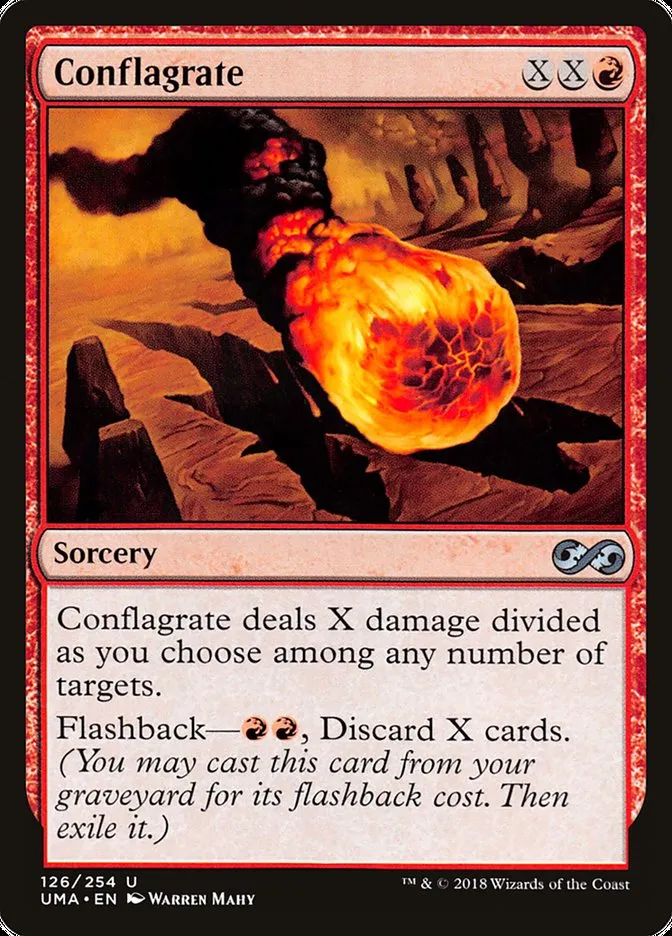 2018 Ultimate Masters Conflagrate uncommon #126 unlisted card image