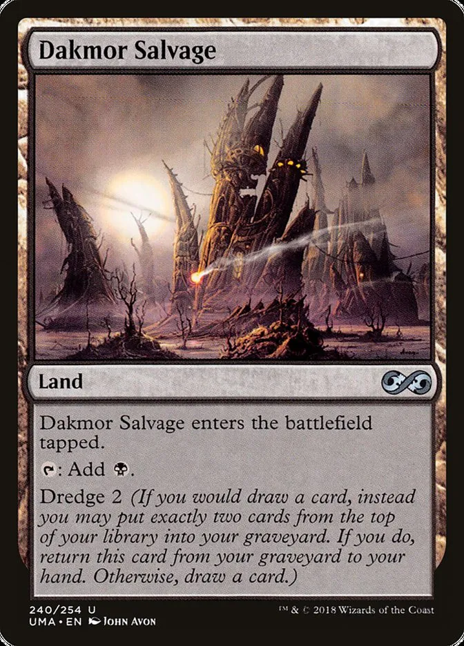 2018 Ultimate Masters Dakmor Salvage uncommon #240 unlisted card image