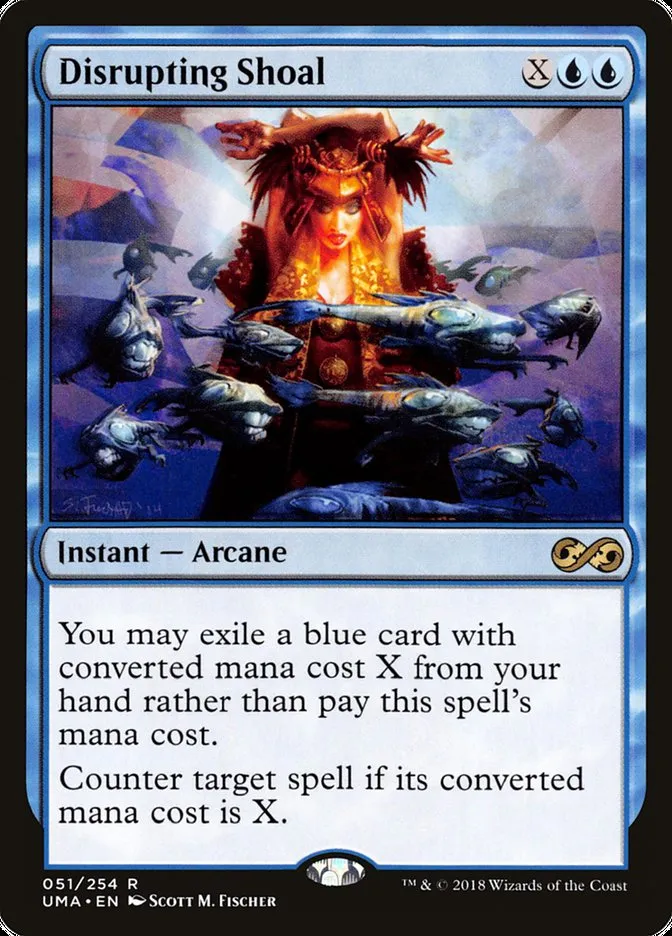 2018 Ultimate Masters Disrupting Shoal rare #51 unlisted card image