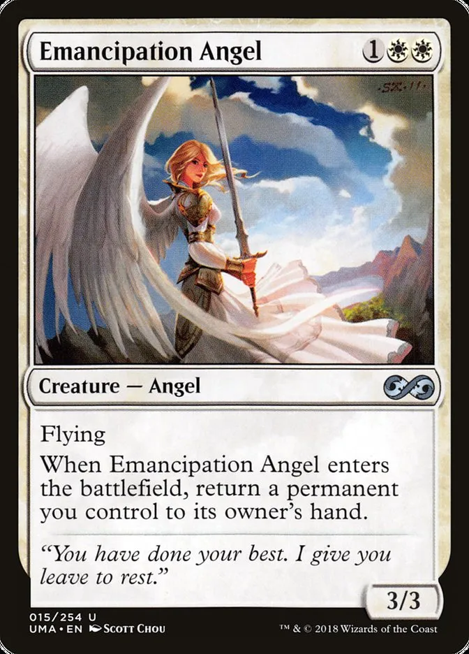 2018 Ultimate Masters Emancipation Angel uncommon #15 unlisted card image