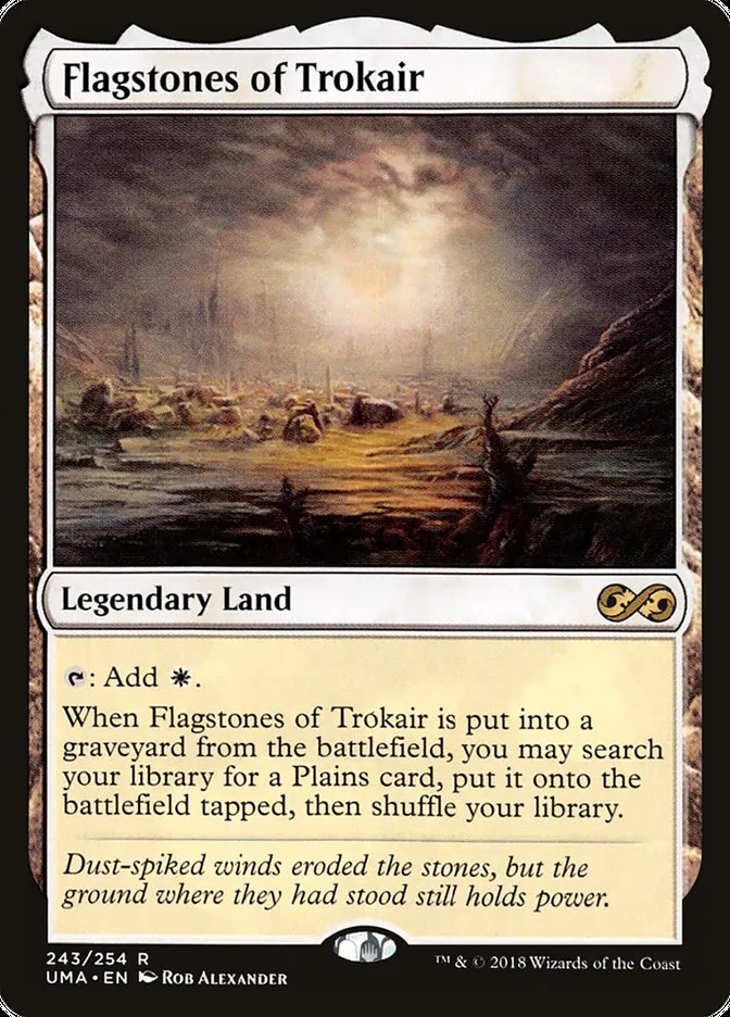 2018 Ultimate Masters Flagstones of Trokair rare #243 unlisted card image