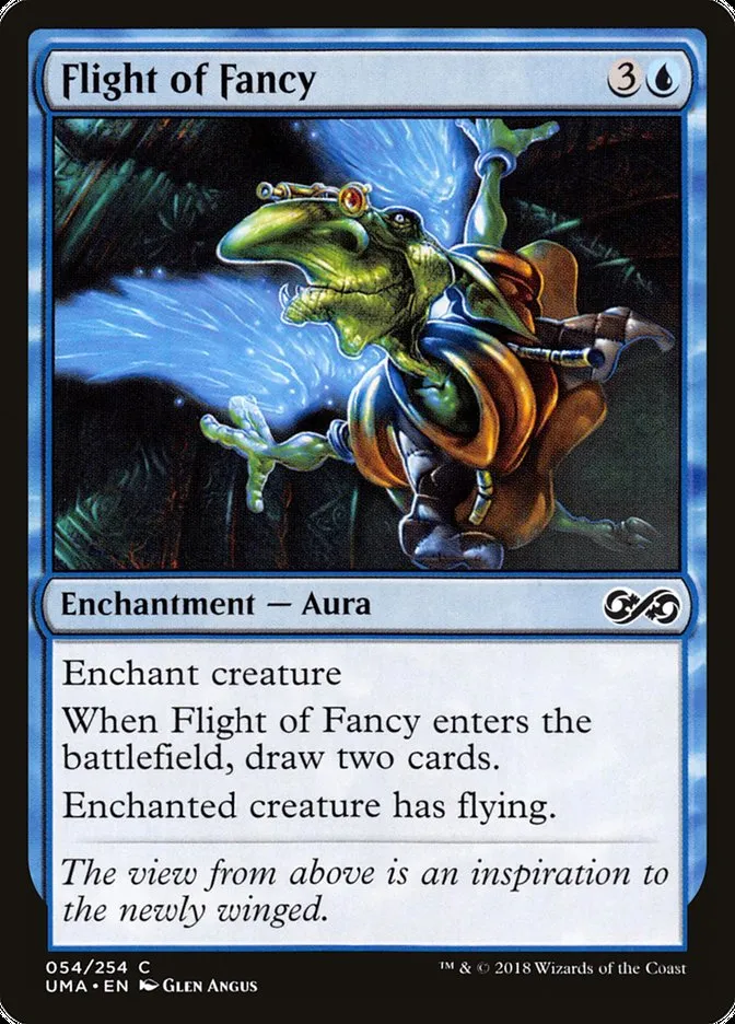 2018 Ultimate Masters Flight of Fancy common #54 unlisted card image