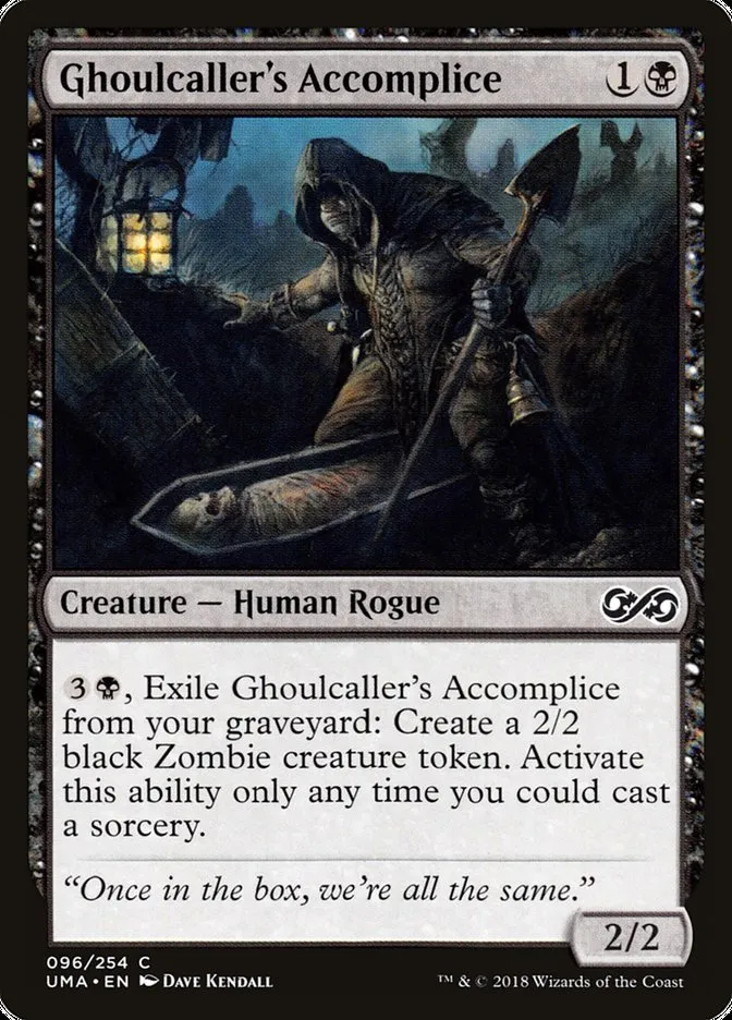 2018 Ultimate Masters Ghoulcaller's Accomplice common #96 unlisted card image