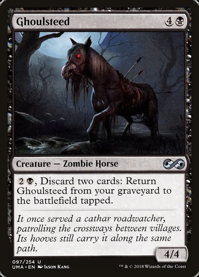2018 Ultimate Masters Ghoulsteed uncommon #97 unlisted card image