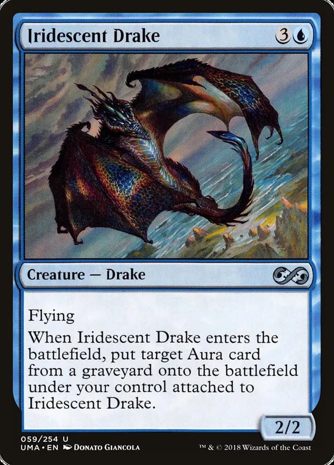 2018 Ultimate Masters Iridescent Drake uncommon #59 unlisted card image
