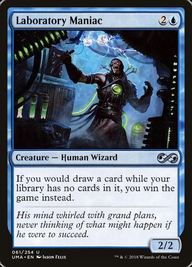 2018 Ultimate Masters Laboratory Maniac uncommon #61 unlisted card image
