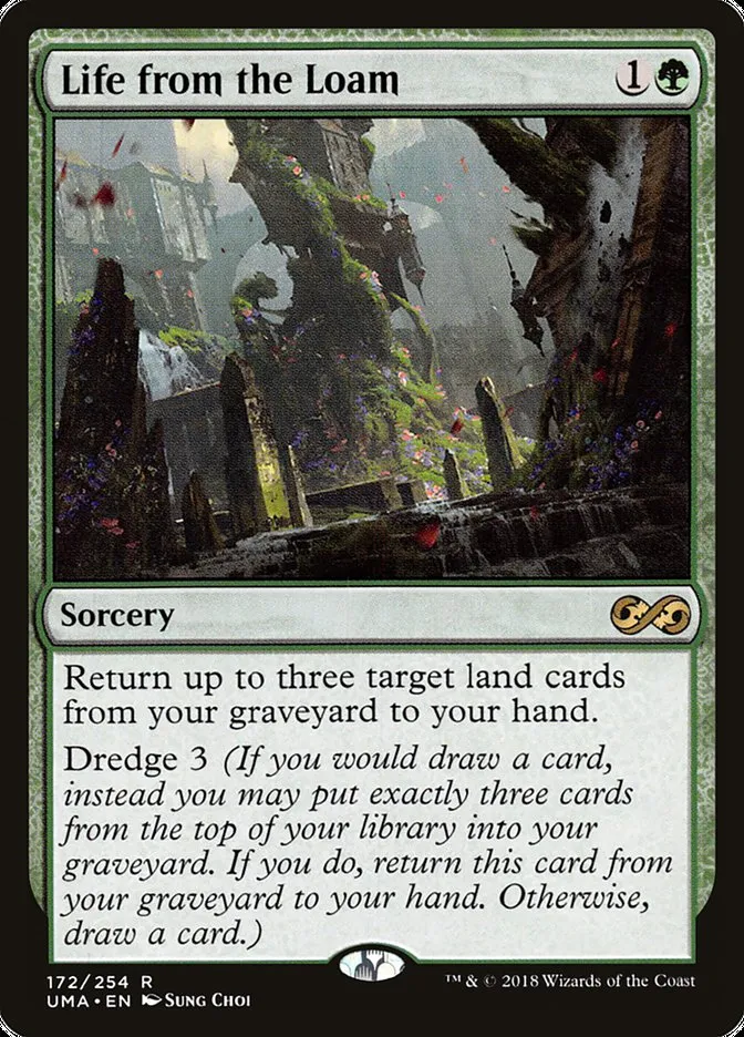 2018 Ultimate Masters Life from the Loam rare #172 unlisted card image