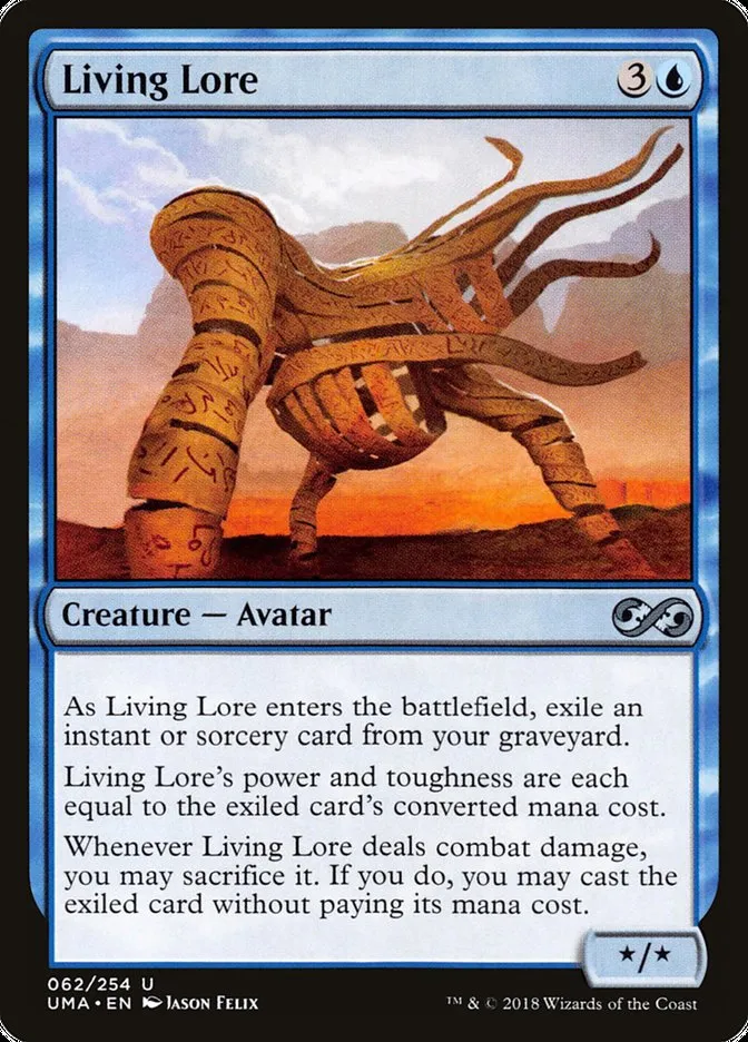 2018 Ultimate Masters Living Lore uncommon #62 unlisted card image