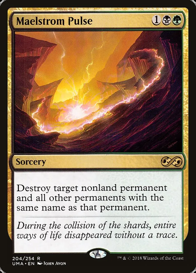 2018 Ultimate Masters Maelstrom Pulse rare #204 unlisted card image