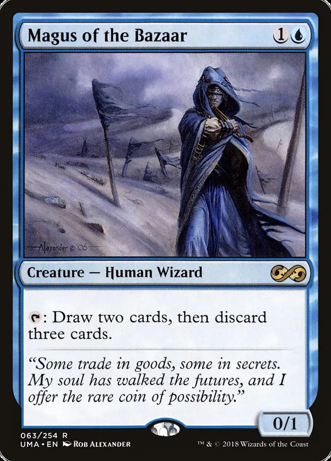 2018 Ultimate Masters Magus of the Bazaar rare #63 unlisted card image