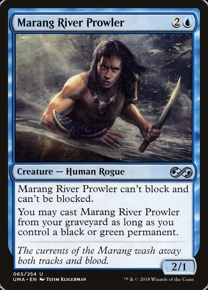 2018 Ultimate Masters Marang River Prowler uncommon #65 unlisted card image