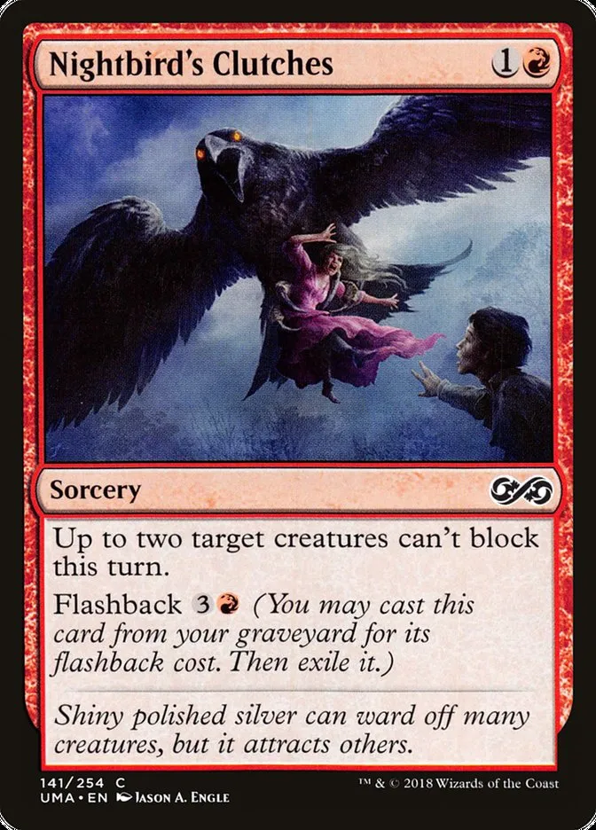 2018 Ultimate Masters Nightbird's Clutches common #141 unlisted card image