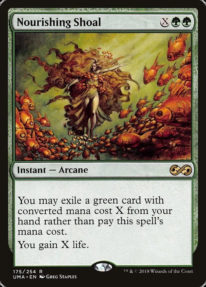 2018 Ultimate Masters Nourishing Shoal rare #175 unlisted card image