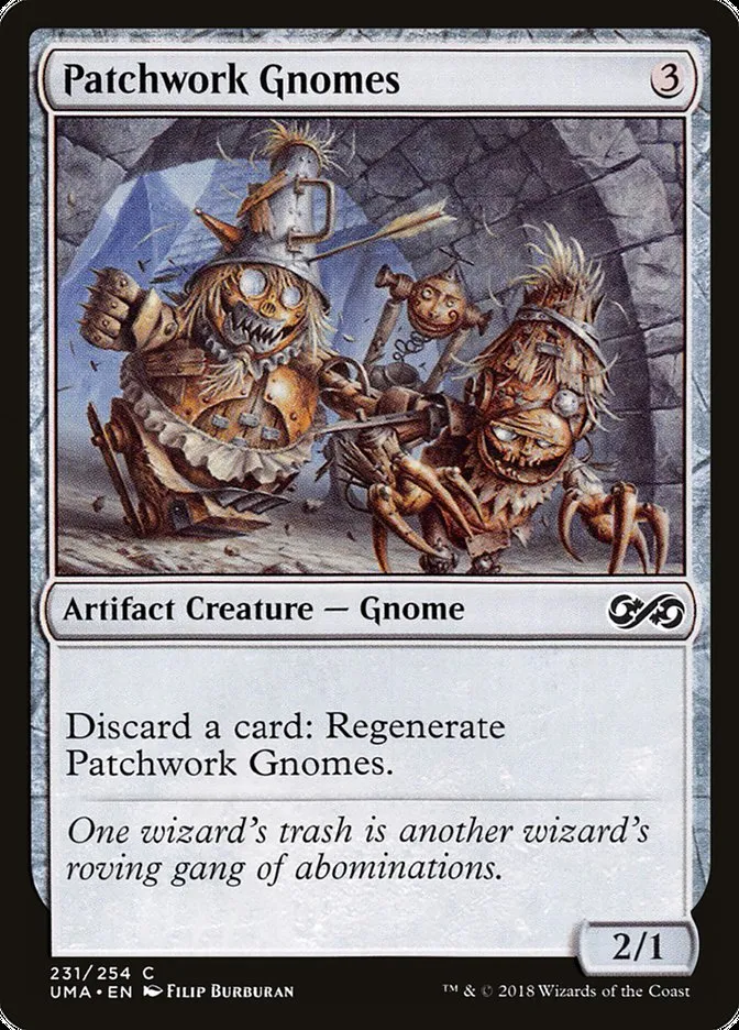 2018 Ultimate Masters Patchwork Gnomes common #231 unlisted card image