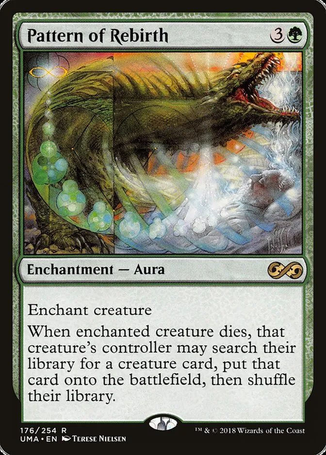2018 Ultimate Masters Pattern of Rebirth rare #176 unlisted card image