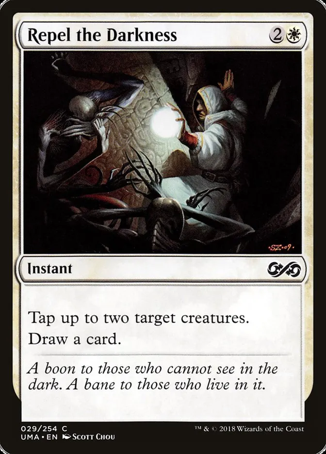 2018 Ultimate Masters Repel the Darkness common #29 unlisted card image