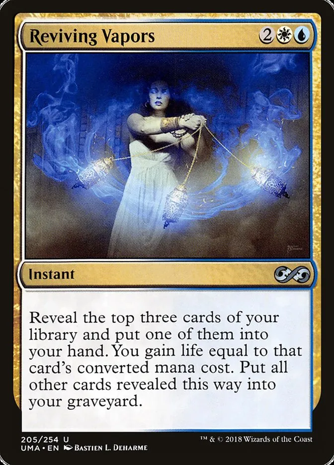 2018 Ultimate Masters Reviving Vapors uncommon #205 unlisted card image