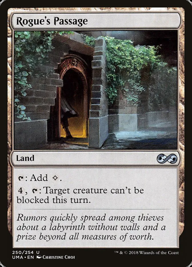 2018 Ultimate Masters Rogue's Passage uncommon #250 unlisted card image