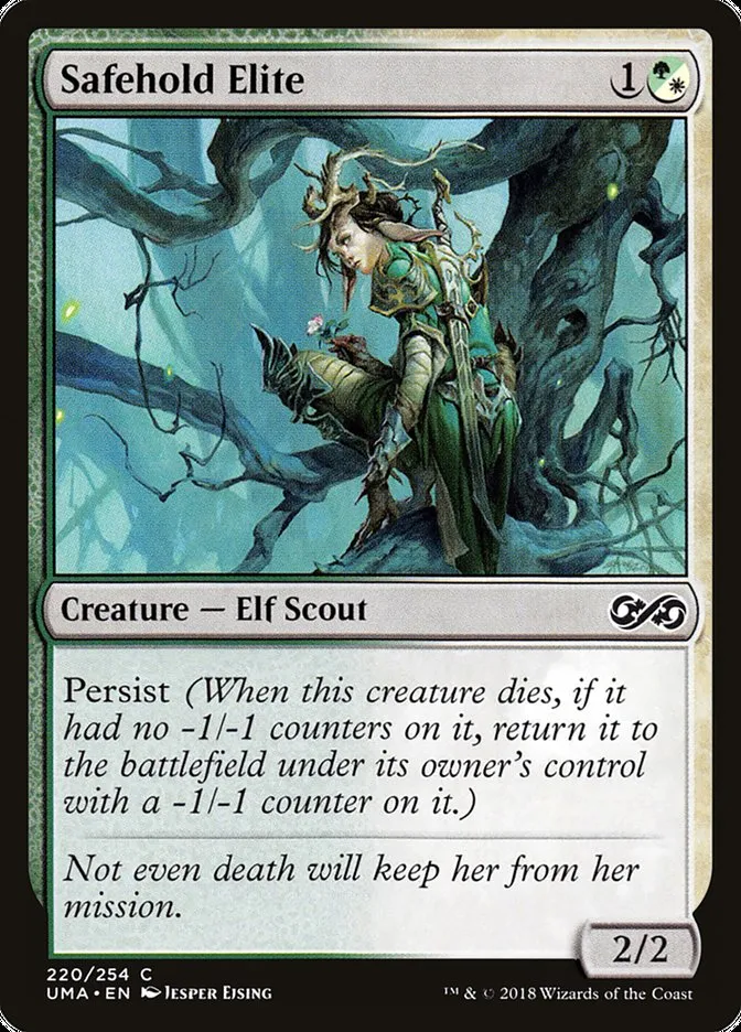 2018 Ultimate Masters Safehold Elite common #220 unlisted card image