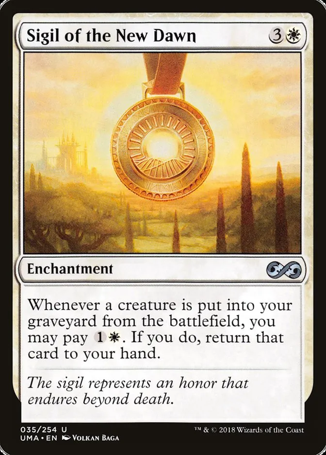 2018 Ultimate Masters Sigil of the New Dawn uncommon #35 unlisted card image