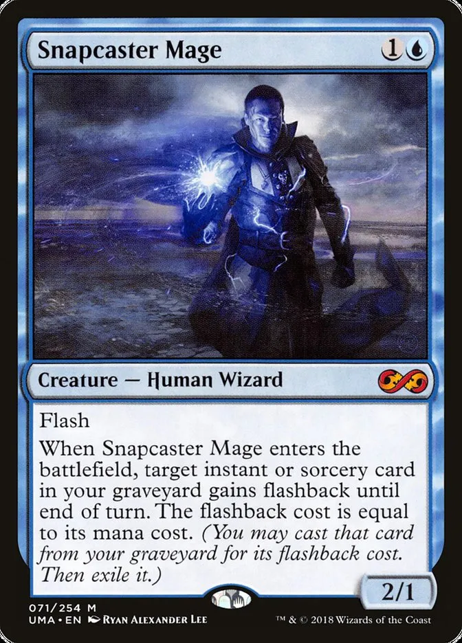 2018 Ultimate Masters Snapcaster Mage mythic #71 unlisted card image