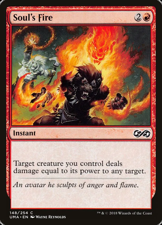 2018 Ultimate Masters Soul's Fire common #148 unlisted card image