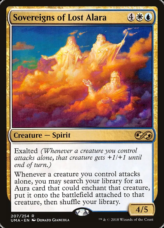 2018 Ultimate Masters Sovereigns of Lost Alara rare #207 unlisted card image