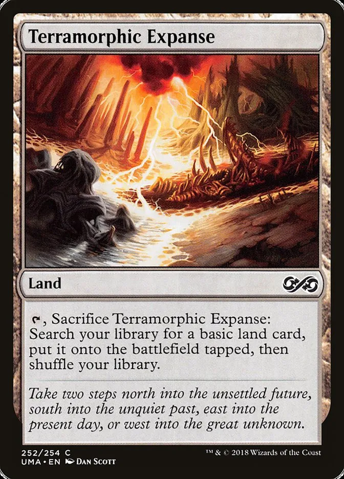 2018 Ultimate Masters Terramorphic Expanse common #252 unlisted card image