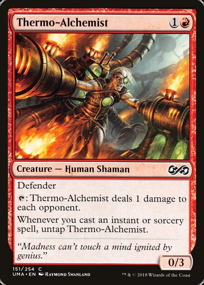 2018 Ultimate Masters Thermo-Alchemist common #151 unlisted card image